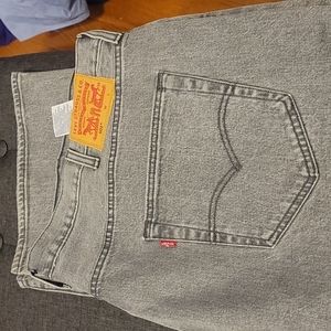 Levi 501 Button Fly Jeans. Grey size 46x32 new without tags.
